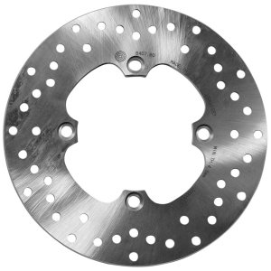 Honda NSS Forza Brake Rotor (1) - Rear - Brembo OE Powersports - Slotted - `18-`21